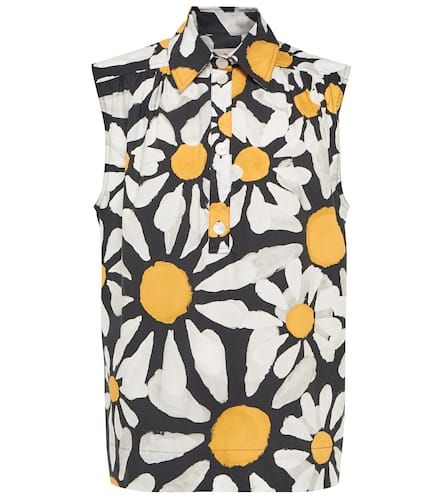 Marni Top en coton à fleurs - Marni - Modalova