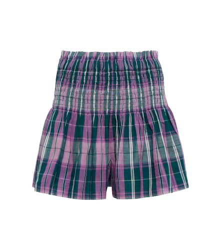 Short Bayowel en coton à carreaux - Marant Etoile - Modalova