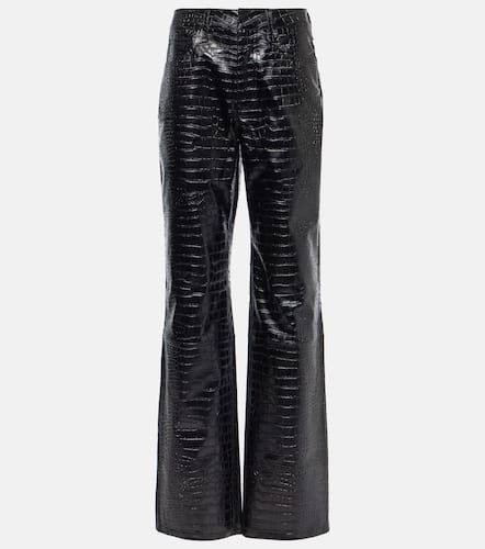 Pantalon Bonnie en cuir synthétique - The Frankie Shop - Modalova