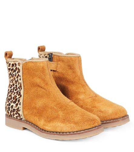 Bottines Trip Back en daim - Pom d'Api - Modalova