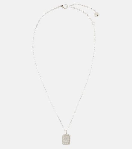 Collier ID en or blanc 18 ct et diamants - Shay Jewelry - Modalova