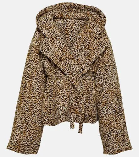 Manteau Sleeping Bag à motif léopard - Norma Kamali - Modalova