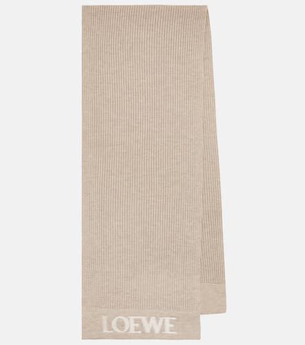 Loewe Écharpe en laine à logo - Loewe - Modalova