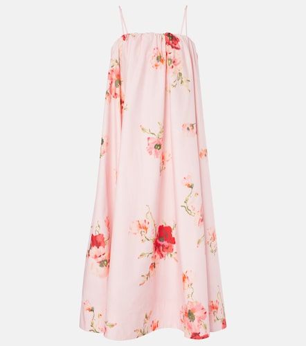 Robe midi Lightburst Puff en coton à imprimé floral - Zimmermann - Modalova