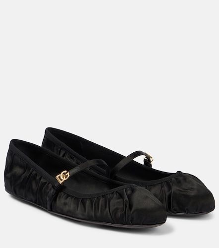 Ballerines DG en satin - Dolce&Gabbana - Modalova