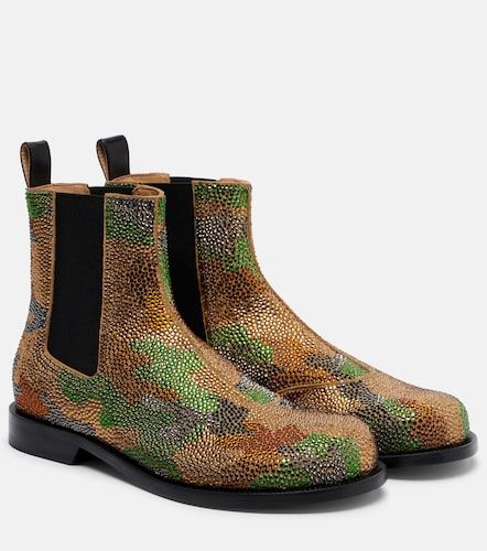 Bottines Chelsea en daim - JW Anderson - Modalova