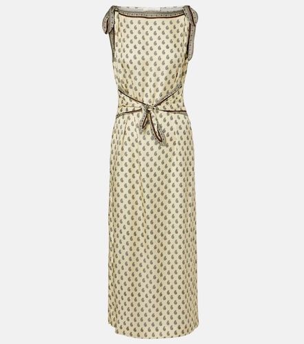Dôen Robe midi Amorette en soie mélangée - Doen - Modalova