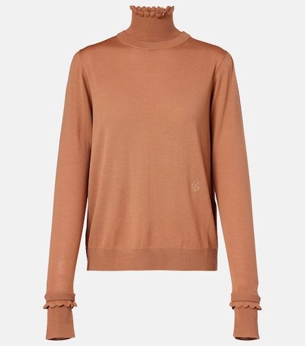 Chloé Pull à col roulé en laine - Chloe - Modalova