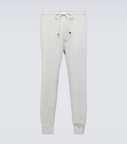 Pantalon de survêtement en coton - Brunello Cucinelli - Modalova