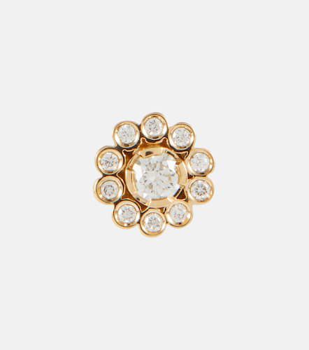 Boucle d’oreille unique Soleil de Fleur en or 18 ct et diamant - Sophie Bille Brahe - Modalova