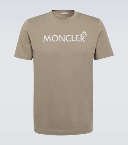 Moncler T-shirt en coton à logo - Moncler - Modalova