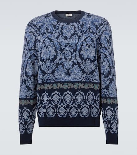Etro Pull intarsia en coton - Etro - Modalova