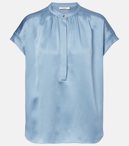 Vince Blouse en satin de soie - Vince - Modalova