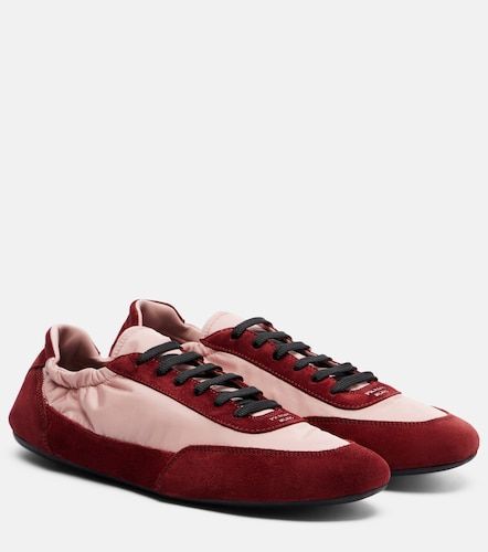 Baskets Collapse en Re-Nylon et daim - Prada - Modalova
