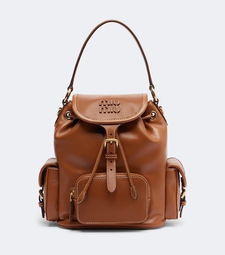 Miu Miu Sac à dos en cuir - Miu Miu - Modalova