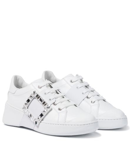 Baskets Viv Skate Strass en cuir - Roger Vivier - Modalova