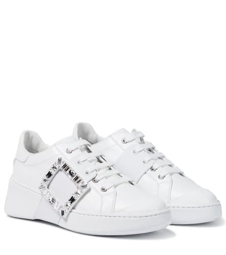 Baskets Viv Skate Strass en cuir - Roger Vivier - Modalova