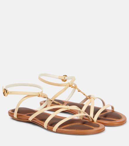 Sandales en cuir à ornements - Jacquemus - Modalova