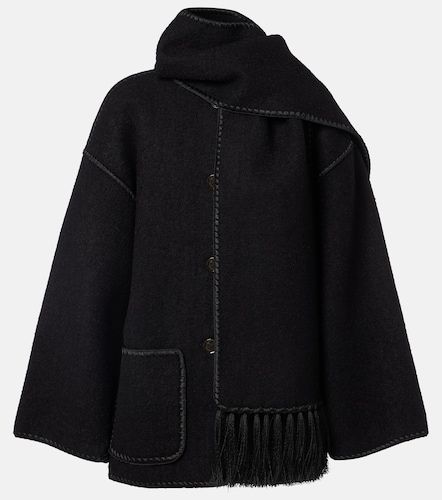 Veste brodée en laine mélangée - Toteme - Modalova