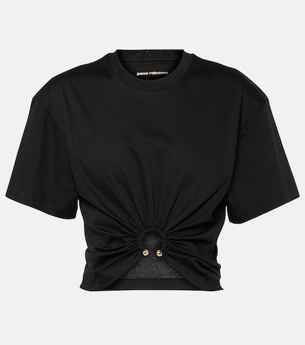 Rabanne Crop top en jersey de coton - Rabanne - Modalova