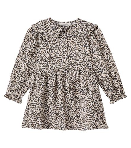 Robe Nelia en coton à motif léopard - The New Society - Modalova