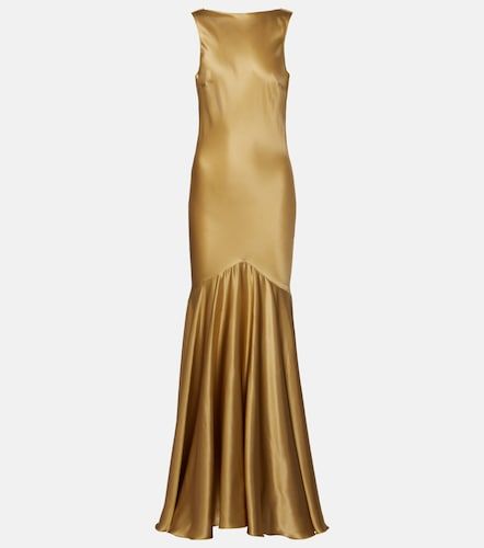 Nina Ricci Robe longue en satin - Nina Ricci - Modalova