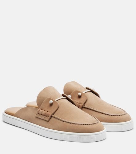 Mules Chanme en daim - Christian Louboutin - Modalova