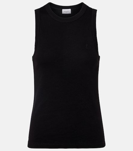 Top Cassandre en coton - Saint Laurent - Modalova