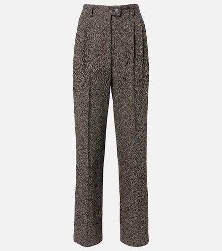 Pantalon ample Virgil en tweed de soie, laine et coton - The Row - Modalova