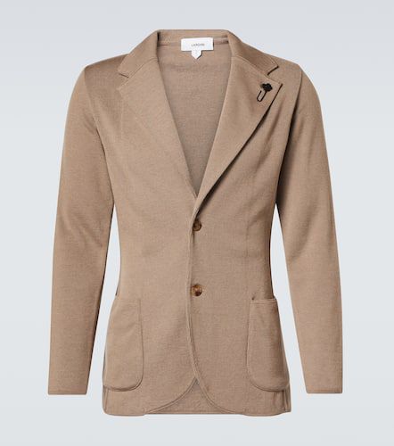 Blazer en laine, soie et cachemire - Lardini - Modalova