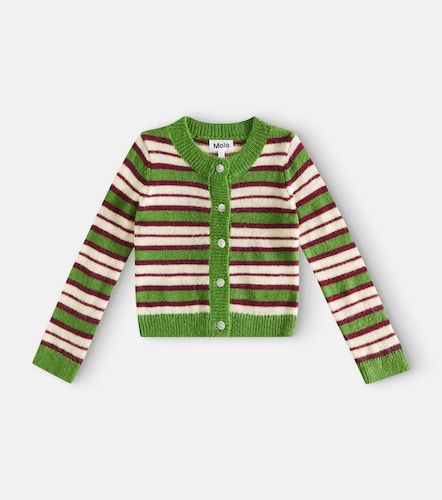 Cardigan Geraldine en laine mélangée à rayures - Molo - Modalova