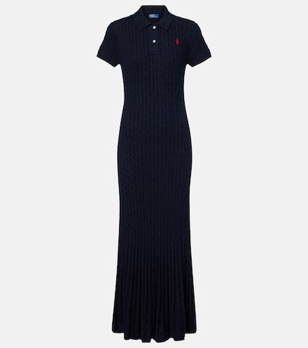 Robe polo en coton mélangé - Polo Ralph Lauren - Modalova