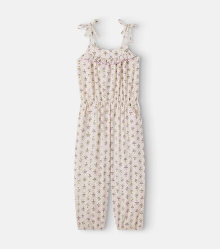 Salopette Sunny en coton à fleurs - Cozmo - Modalova