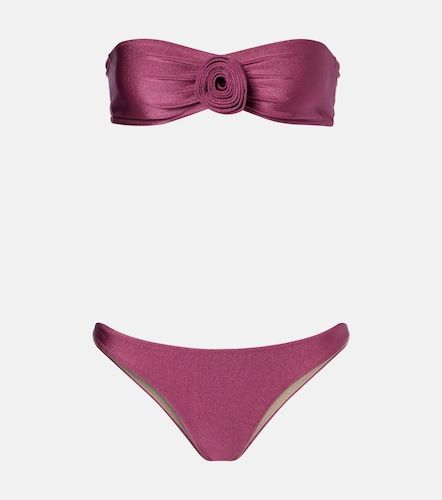 Bikini à appliqué floral - Adriana Degreas - Modalova