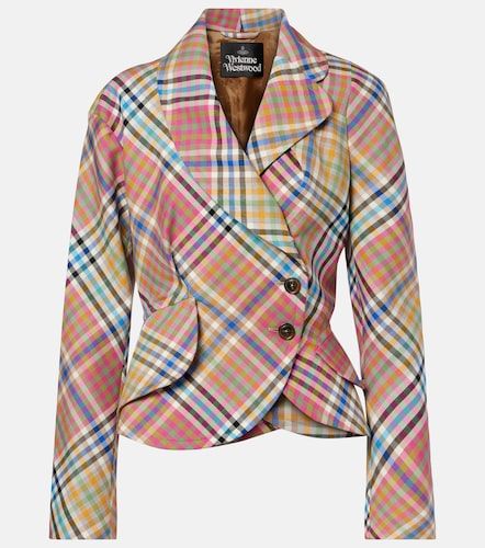 Blazer Stormy asymétrique en laine - Vivienne Westwood - Modalova