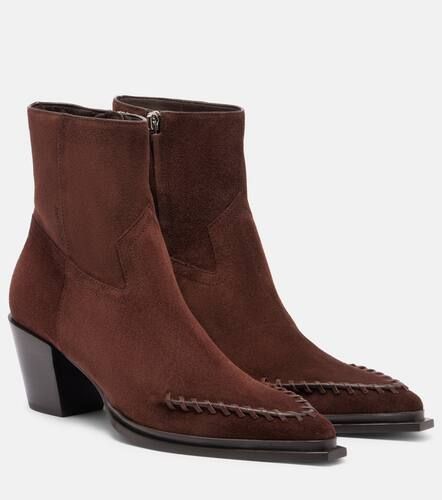 Bottines santiags Cece 60 en daim - Jimmy Choo - Modalova