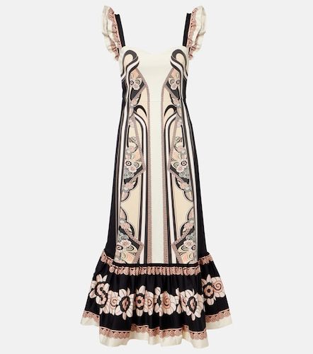 Robe midi Gingerbread en coton mélangé - La DoubleJ - Modalova