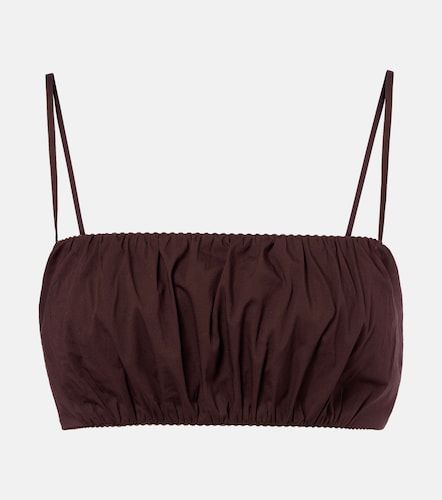 Staud Top court Fiore en coton - Staud - Modalova