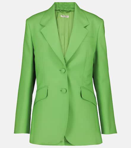 Miu Miu Blazer en laine vierge - Miu Miu - Modalova