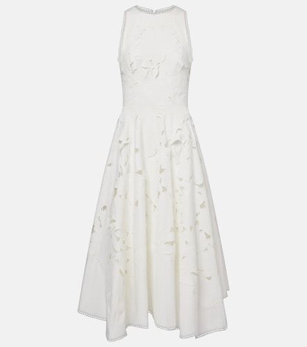 Robe midi Arianne en dentelle à fleurs - Costarellos - Modalova