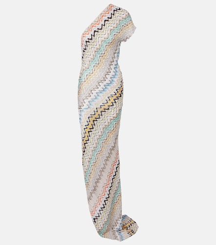 Robe longue Wave asymétrique - Missoni - Modalova
