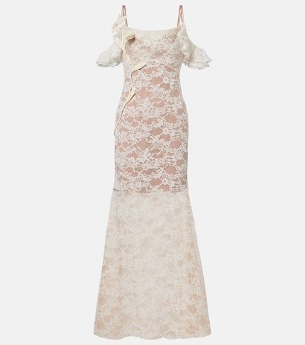 Robe longue en dentelle - Self-Portrait - Modalova