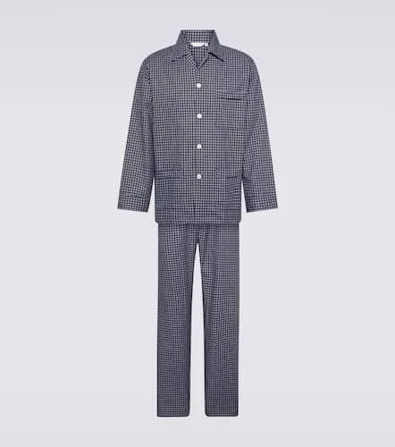 Pyjama Braemar en coton à carreaux - Derek Rose - Modalova