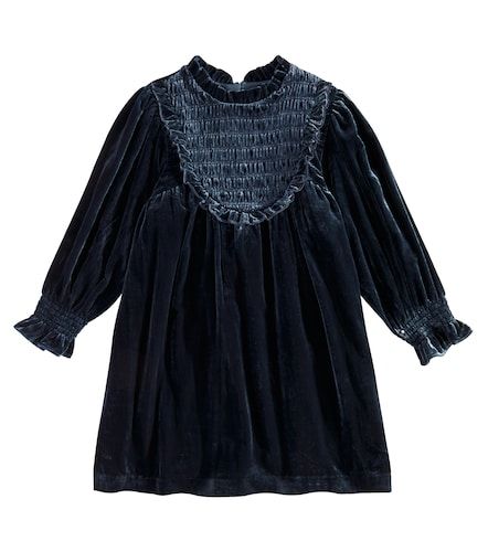 Robe Dolores en velours - C'era Una Volta - Modalova