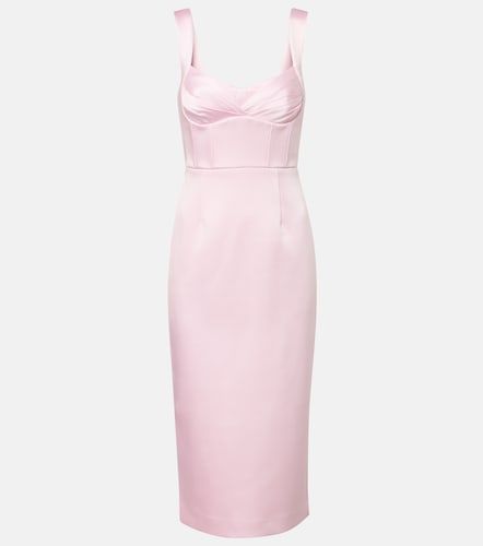 Robe midi Aymee en satin - Rebecca Vallance - Modalova