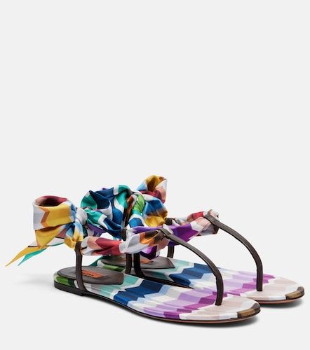 Missoni Sandales Dora en sergé - Missoni - Modalova