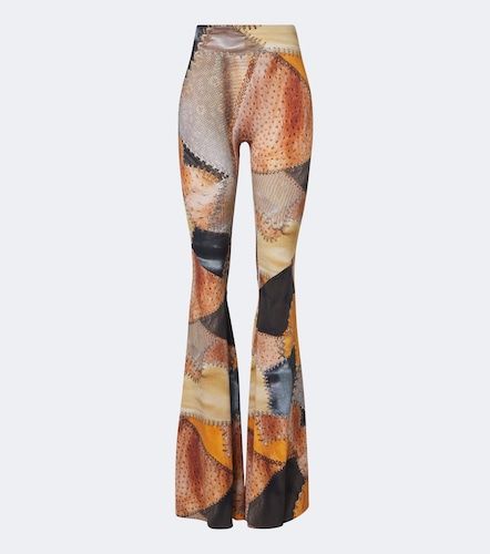 Pantalon évasé à trompe-l’œil - Roberto Cavalli - Modalova