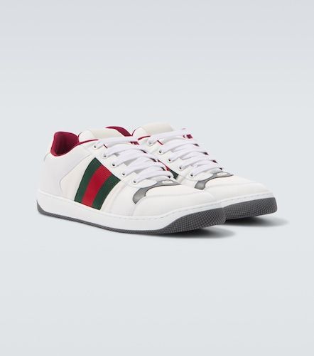 Baskets Screener à finitions en cuir - Gucci - Modalova