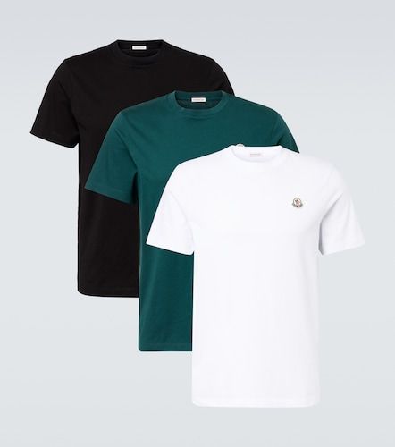 Moncler Set de 3 t-shirts en coton - Moncler - Modalova