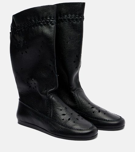 Bottes mi-mollet Welky en cuir - Isabel Marant - Modalova